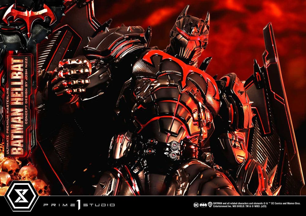 Batman Ultimate Premium Masterline Series Statue Hellbat Concept Design by Josh Nizzi Regular Version 76 cm 4580708048277