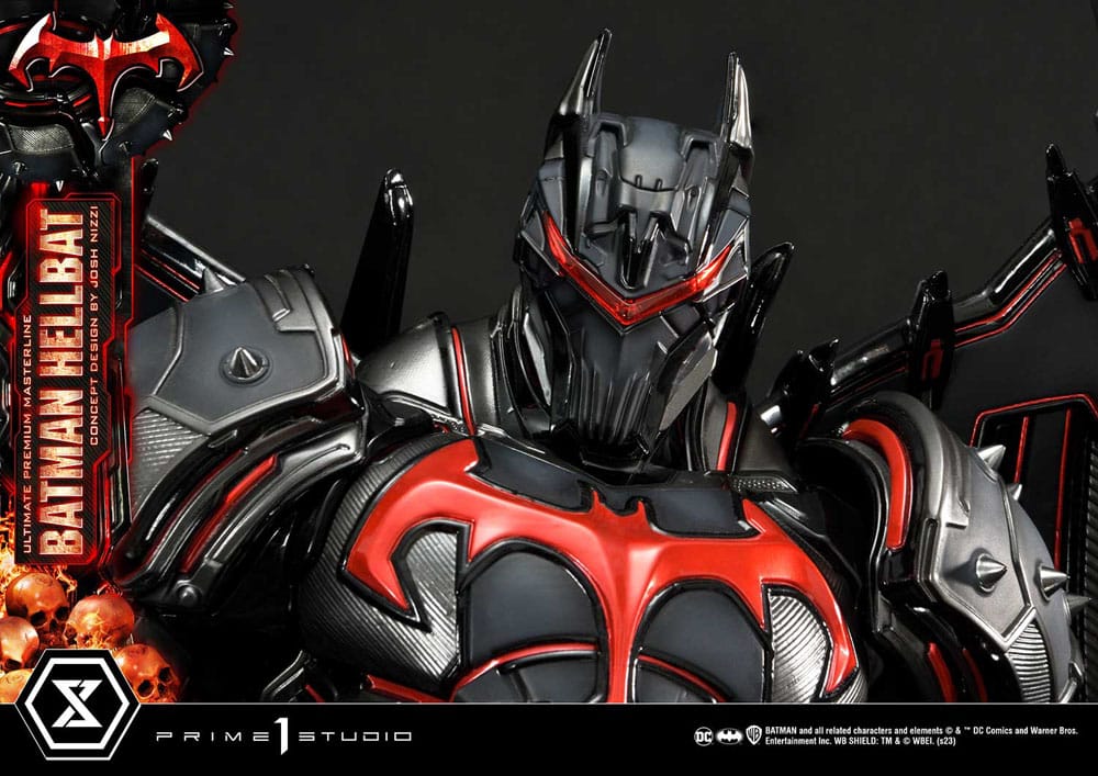 Batman Ultimate Premium Masterline Series Statue Hellbat Concept Design by Josh Nizzi Regular Version 76 cm 4580708048277