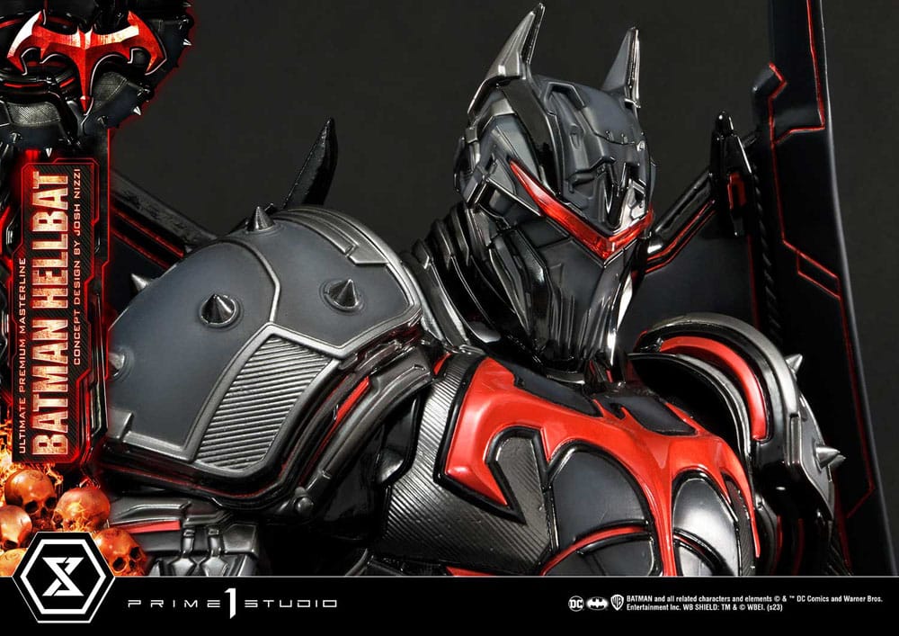 Batman Ultimate Premium Masterline Series Statue Hellbat Concept Design by Josh Nizzi Regular Version 76 cm 4580708048277