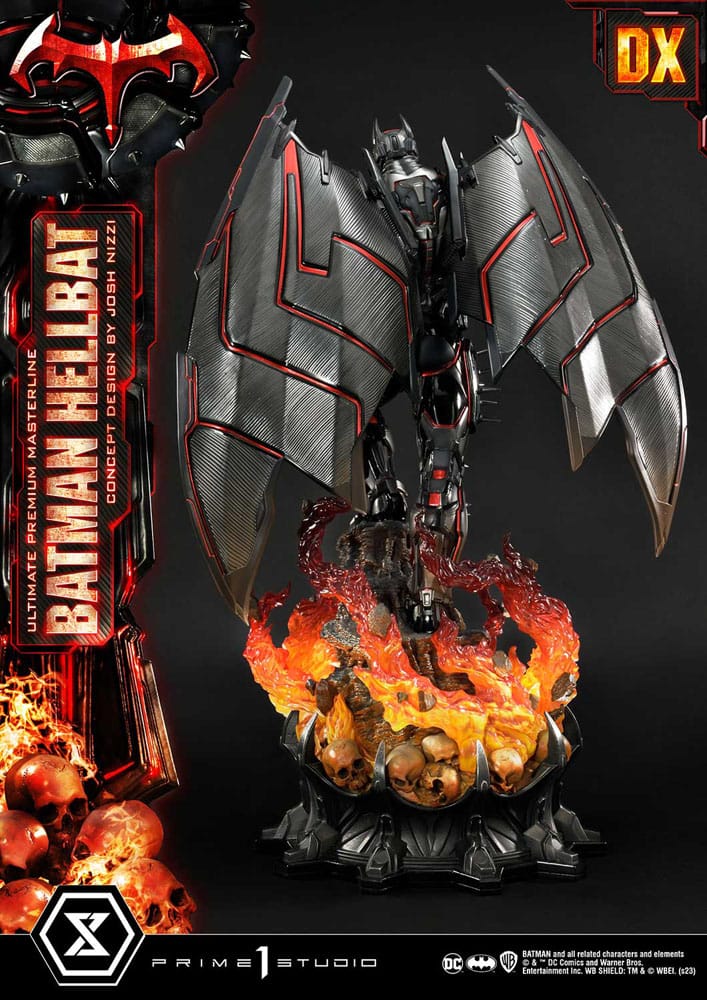 Batman Ultimate Premium Masterline Series Statue Hellbat Concept Design by Josh Nizzi Deluxe Version 76 cm 4580708048284