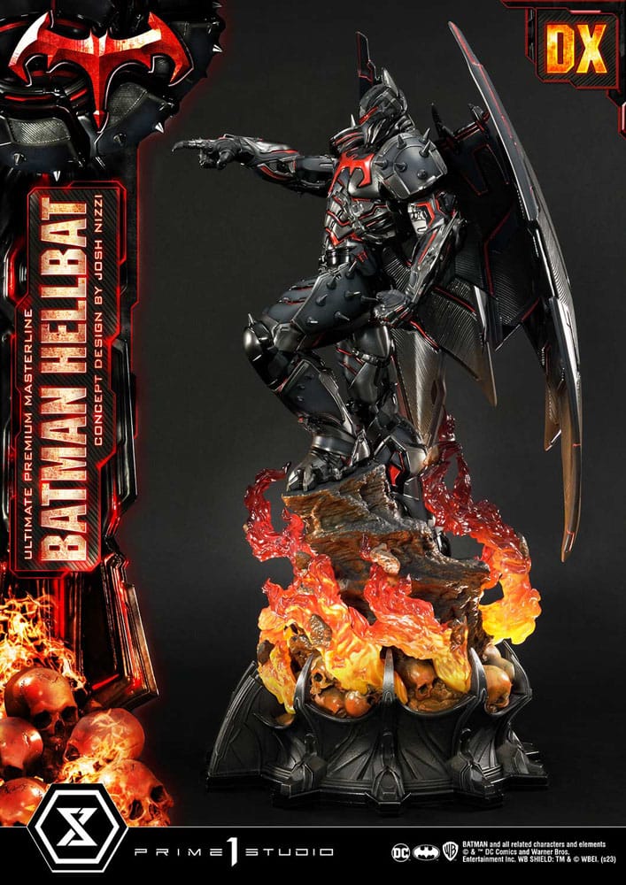 Batman Ultimate Premium Masterline Series Statue Hellbat Concept Design by Josh Nizzi Deluxe Version 76 cm 4580708048284