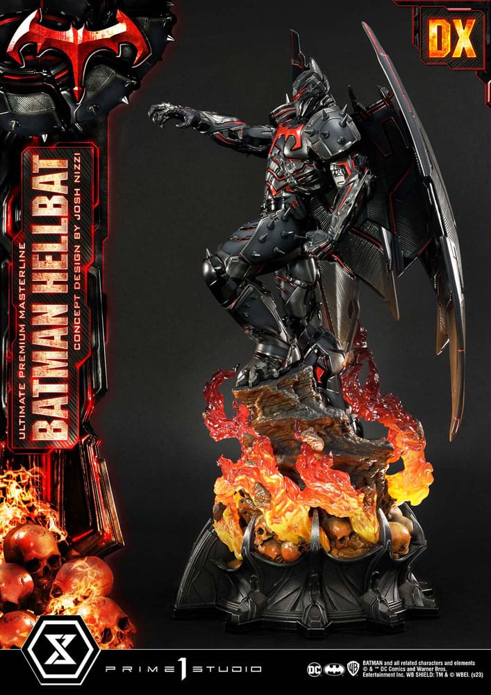 Batman Ultimate Premium Masterline Series Statue Hellbat Concept Design by Josh Nizzi Deluxe Version 76 cm 4580708048284