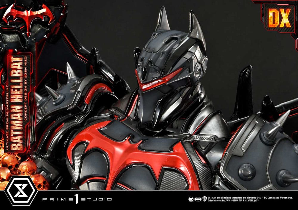 Batman Ultimate Premium Masterline Series Statue Hellbat Concept Design by Josh Nizzi Deluxe Version 76 cm 4580708048284