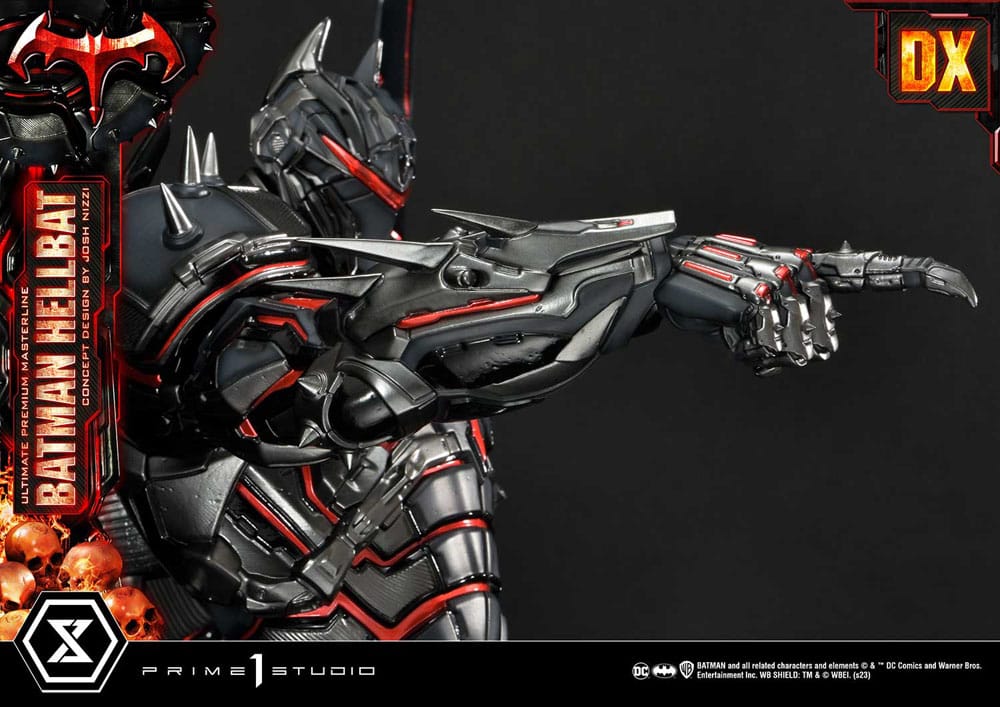 Batman Ultimate Premium Masterline Series Statue Hellbat Concept Design by Josh Nizzi Deluxe Version 76 cm 4580708048284