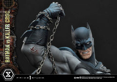 Batman Ultimate Premium Masterline Series Statue Batman Versus Killer Croc Deluxe Bonus Version 71 cm 4580708048475