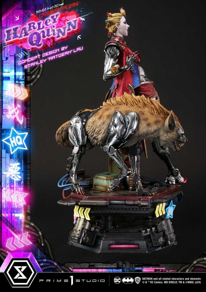 Batman Ultimate Premium Masterline Series Statue Cyberpunk Harley Quinn 60 cm 4580708048826