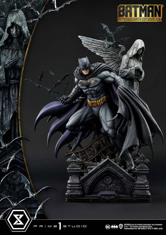 Batman Ultimate Premium Masterline Series Statue 1/4 Batman Rebirth Edition Black 71 cm 4580708049786