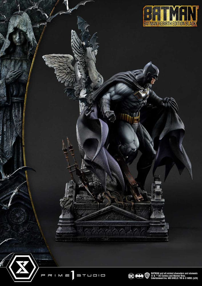 Batman Ultimate Premium Masterline Series Statue 1/4 Batman Rebirth Edition Black 71 cm 4580708049786