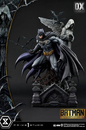 Batman Ultimate Premium Masterline Series Statue 1/4 Batman Rebirth Edition Black Deluxe Version 71 cm 4580708049793