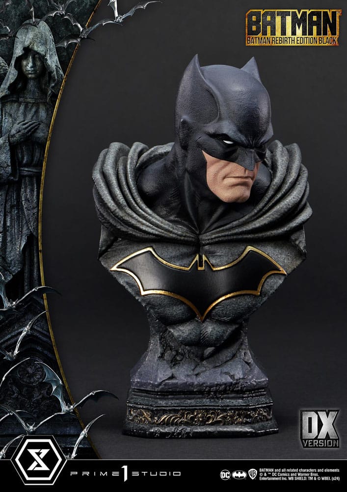 Batman Ultimate Premium Masterline Series Statue 1/4 Batman Rebirth Edition Black Deluxe Version 71 cm 4580708049793