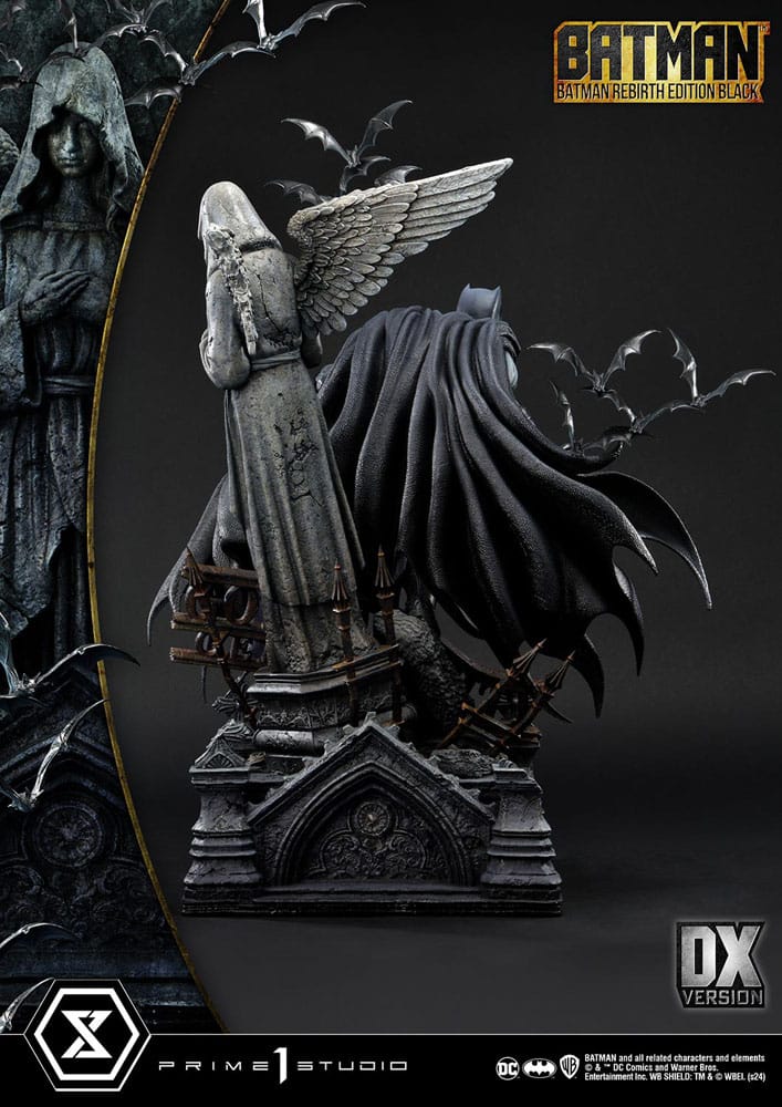 Batman Ultimate Premium Masterline Series Statue 1/4 Batman Rebirth Edition Black Deluxe Version 71 cm 4580708049793