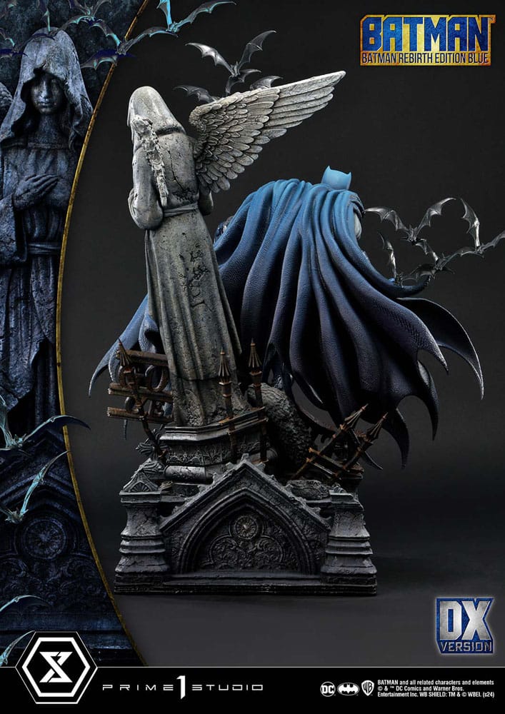 Batman Ultimate Premium Masterline Series Statue 1/4 Batman Rebirth Edition Blue Deluxe Version 71 cm 4580708049823