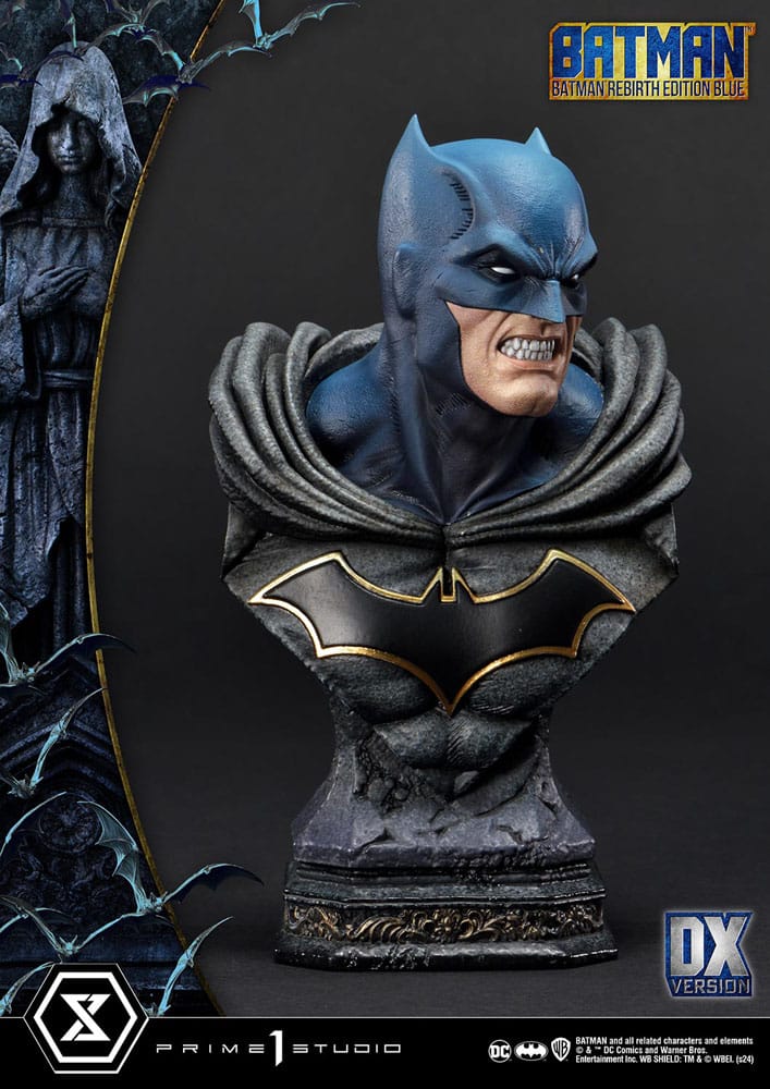 Batman Ultimate Premium Masterline Series Statue 1/4 Batman Rebirth Edition Blue Deluxe Version 71 cm 4580708049823