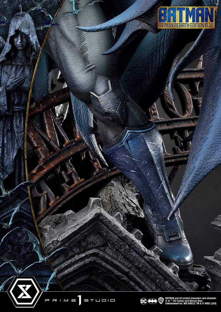 Batman Ultimate Premium Masterline Series Statue 1/4 Batman Rebirth Edition Blue Deluxe Version 71 cm 4580708049823