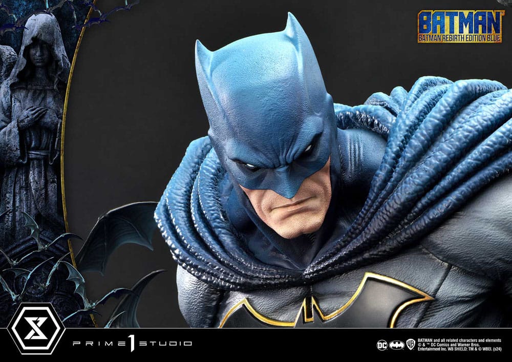 Batman Ultimate Premium Masterline Series Statue 1/4 Batman Rebirth Edition Blue Deluxe Version 71 cm 4580708049823