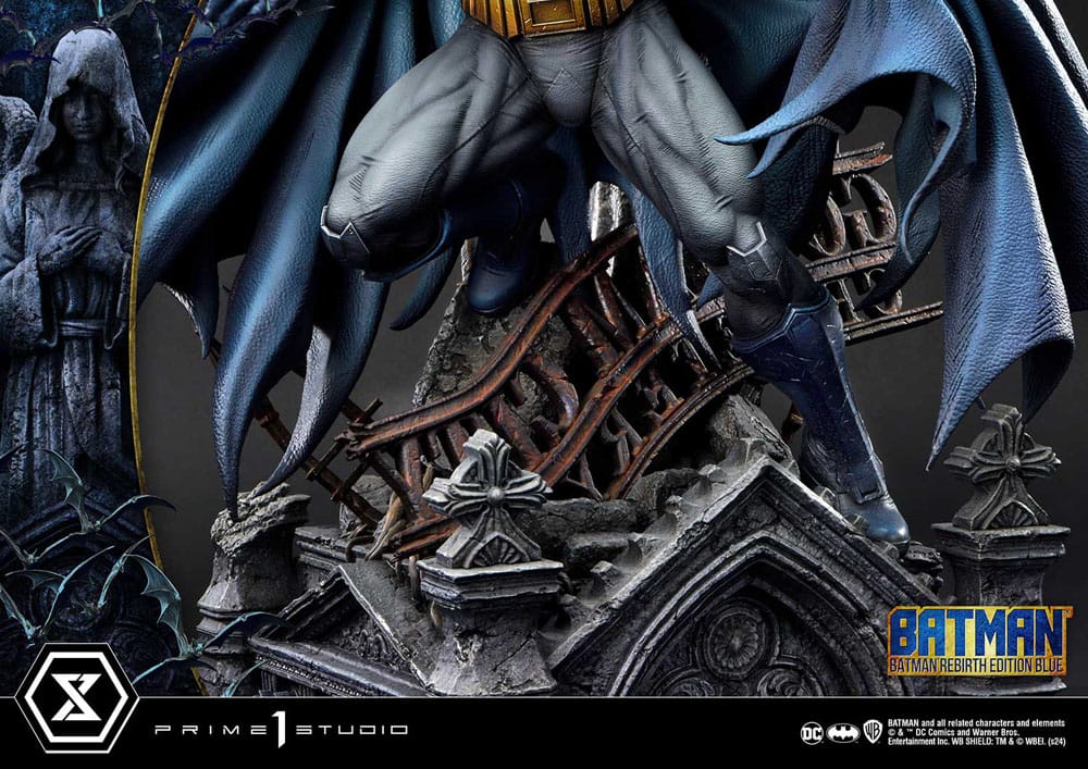 Batman Ultimate Premium Masterline Series Statue 1/4 Batman Rebirth Edition Blue Deluxe Version 71 cm 4580708049823