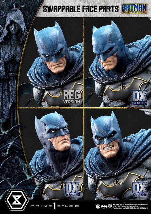 Batman Ultimate Premium Masterline Series Statue 1/4 Batman Rebirth Edition Blue Deluxe Bonus Version 71 cm 4580708049830