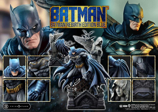 Batman Ultimate Premium Masterline Series Statue 1/4 Batman Rebirth Edition Blue 71 cm 4580708049816