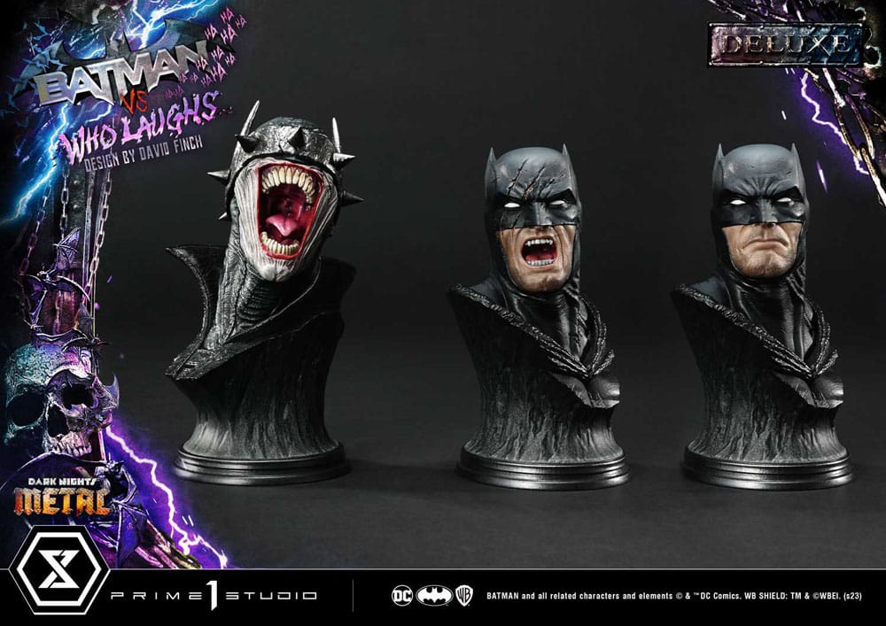 Dark Nights: Metal Ultimate Premium Masterline Series Statue 1/4 Batman VS Batman Who Laughs Deluxe Version 67 cm 4580708048734