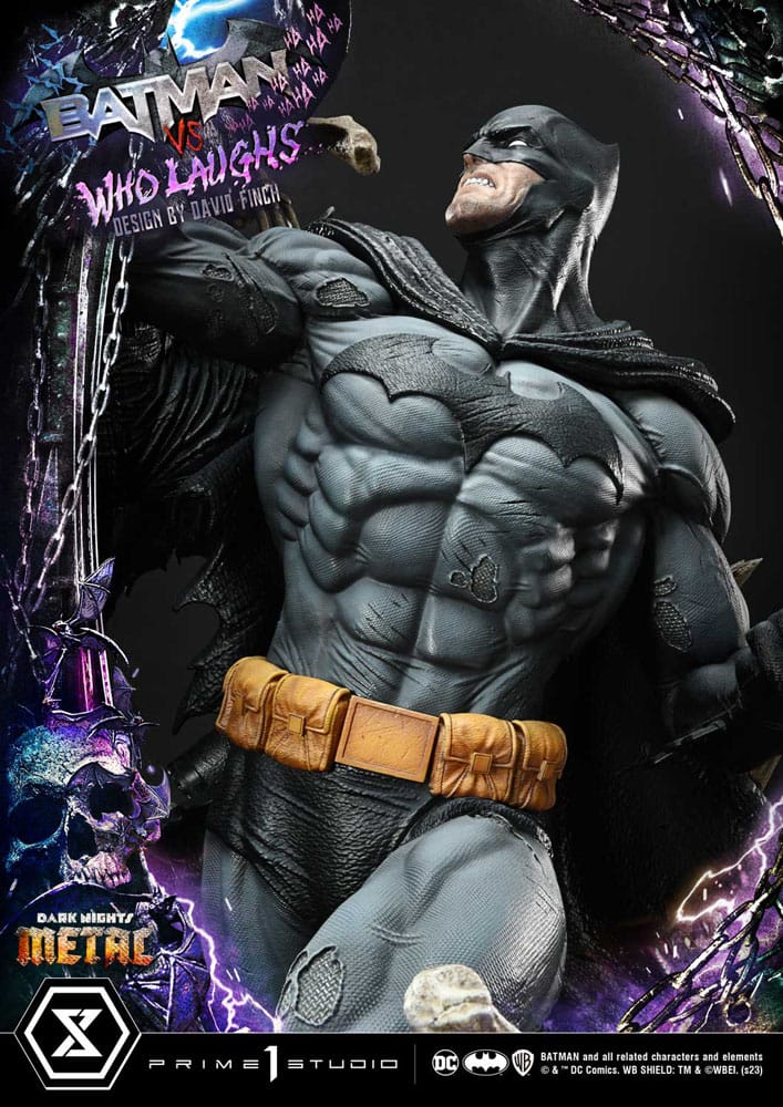 Dark Nights: Metal Ultimate Premium Masterline Series Statue 1/4 Batman VS Batman Who Laughs Deluxe Version 67 cm 4580708048734