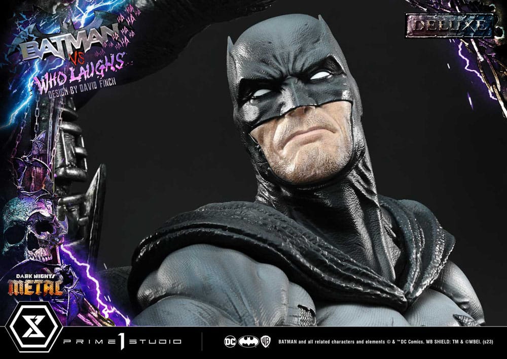 Dark Nights: Metal Ultimate Premium Masterline Series Statue 1/4 Batman VS Batman Who Laughs Deluxe Version 67 cm 4580708048734