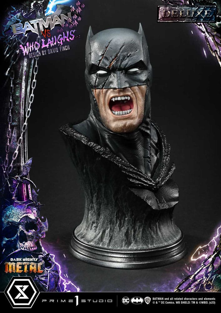 Dark Nights: Metal Ultimate Premium Masterline Series Statue 1/4 Batman VS Batman Who Laughs Deluxe Version 67 cm 4580708048734