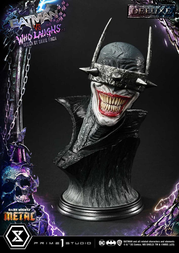 Dark Nights: Metal Ultimate Premium Masterline Series Statue 1/4 Batman VS Batman Who Laughs Deluxe Version 67 cm 4580708048734