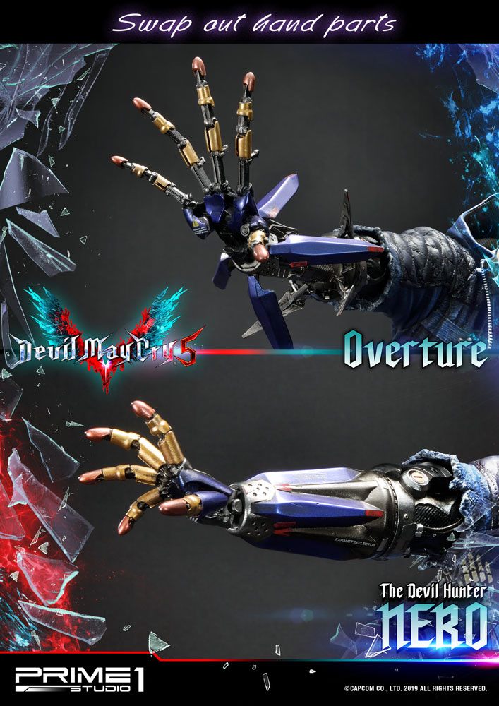 Devil May Cry 5 Statue Nero Deluxe Ver. 70 cm 4562471909184