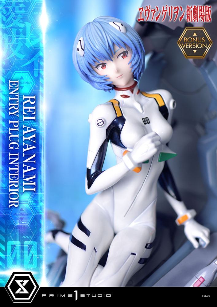 Rebuild of Evangelion Statue 1/4 Rei Ayanami Bonus Version 66 cm 4580708041698