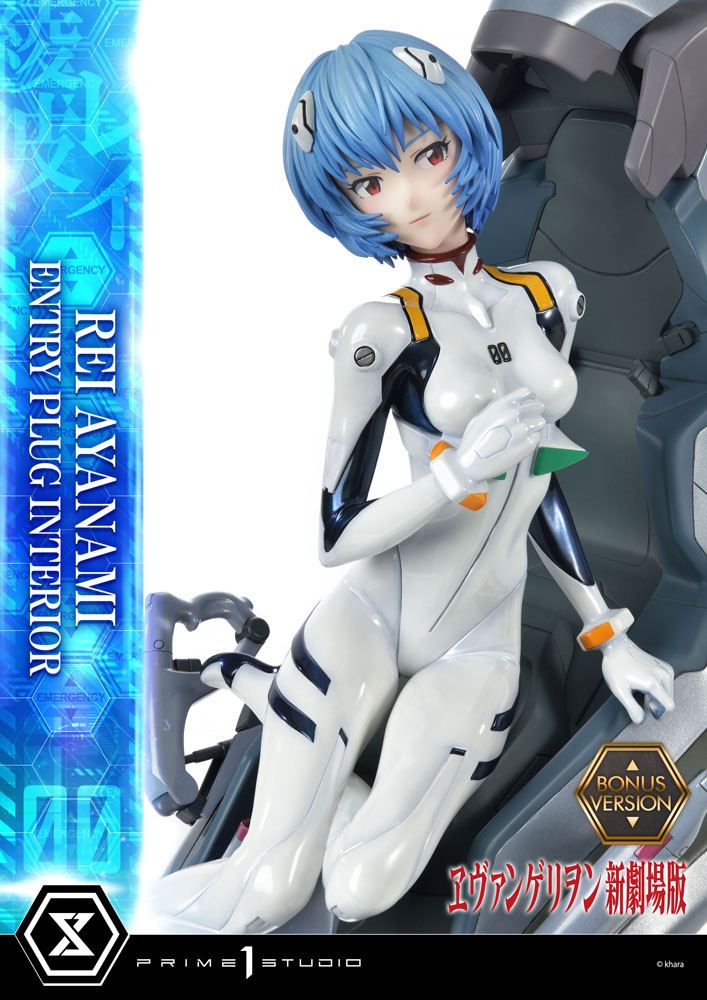 Rebuild of Evangelion Statue 1/4 Rei Ayanami Bonus Version 66 cm 4580708041698