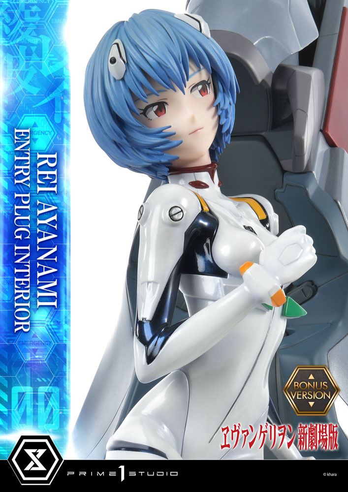 Rebuild of Evangelion Statue 1/4 Rei Ayanami Bonus Version 66 cm 4580708041698