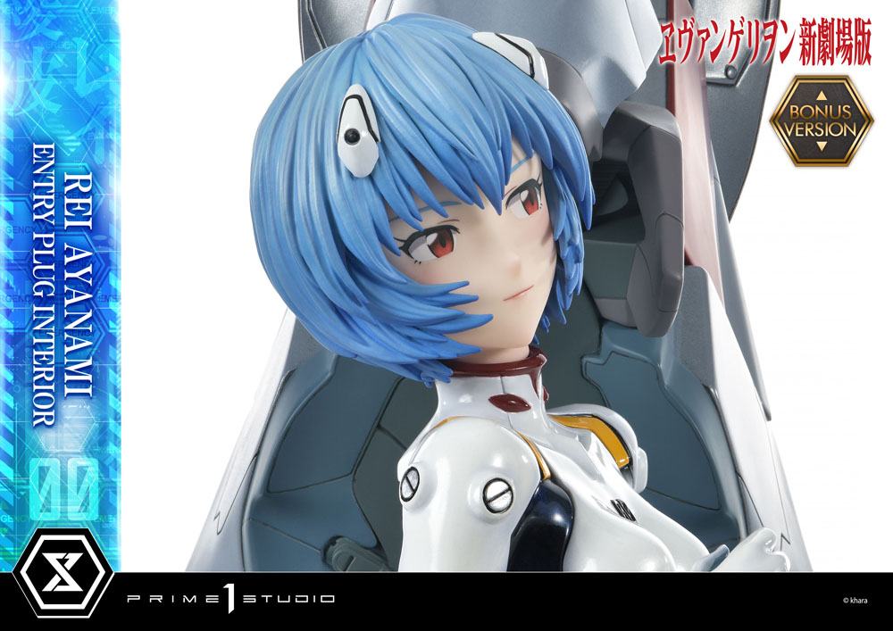 Rebuild of Evangelion Statue 1/4 Rei Ayanami Bonus Version 66 cm 4580708041698