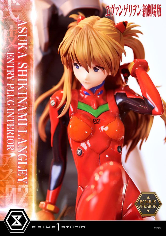 Rebuild of Evangelion Statue 1/4 Asuka Shikinami Langley Bonus Version 66 cm 4580708041704