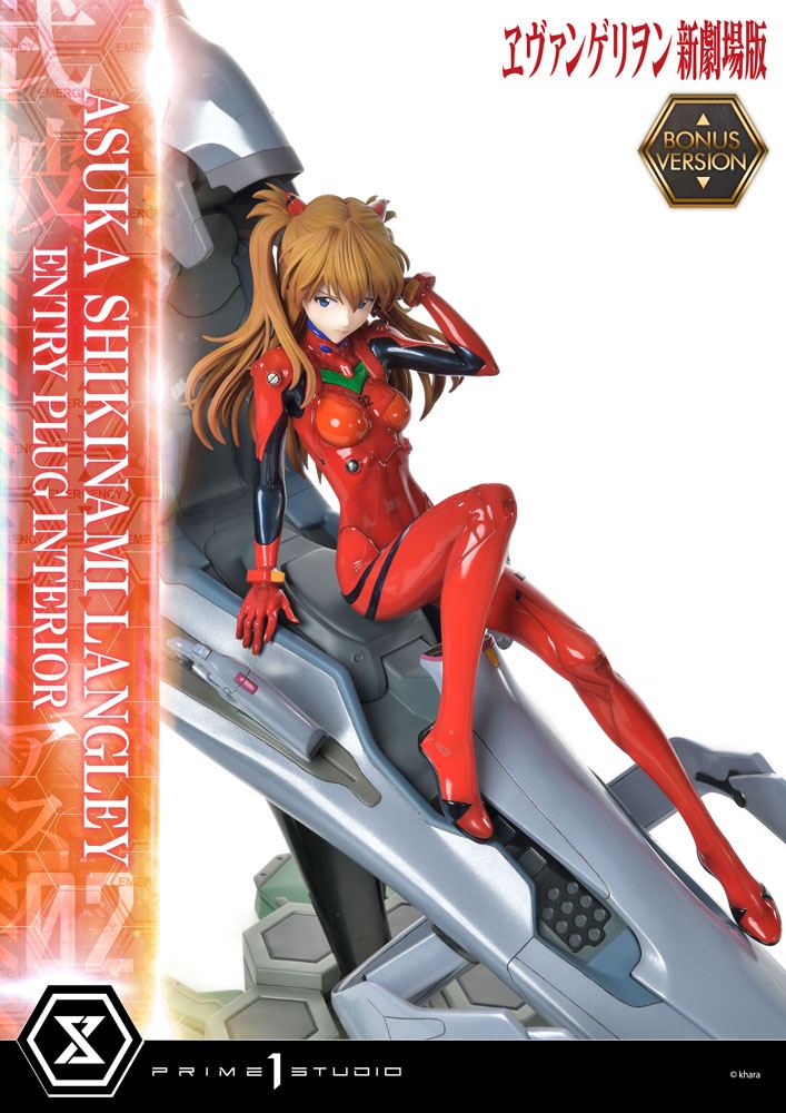 Rebuild of Evangelion Statue 1/4 Asuka Shikinami Langley Bonus Version 66 cm 4580708041704