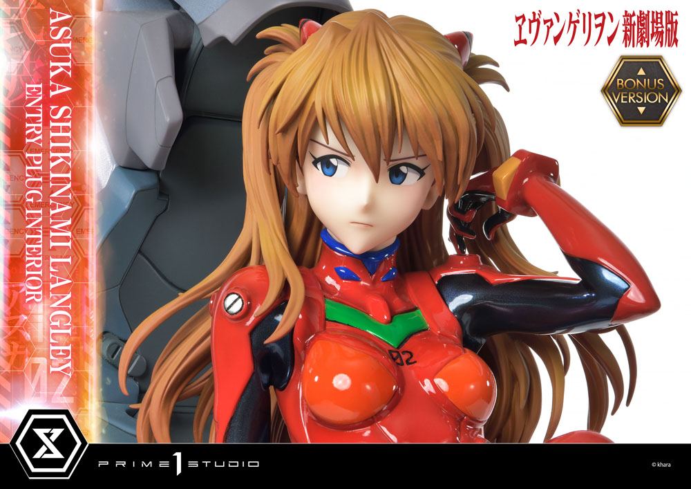 Rebuild of Evangelion Statue 1/4 Asuka Shikinami Langley Bonus Version 66 cm 4580708041704