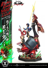 Gurren Lagann Ultimate Premium Masterline Series Statue 1/4 Kamina, Simon & Yoko with Lagann 97 cm 4580708049540