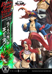 Gurren Lagann Ultimate Premium Masterline Series Statue 1/4 Kamina, Simon & Yoko with Lagann 97 cm 4580708049540