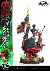 Gurren Lagann Ultimate Premium Masterline Series Statue 1/4 Kamina, Simon & Yoko with Lagann Deluxe Version 97 cm 4580708049557