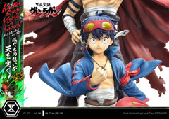 Gurren Lagann Ultimate Premium Masterline Series Statue 1/4 Kamina, Simon & Yoko with Lagann Deluxe Version 97 cm 4580708049557