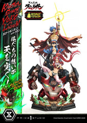 Gurren Lagann Ultimate Premium Masterline Series Statue 1/4 Kamina, Simon & Yoko with Lagann Deluxe Bonus Version 97 cm 4580708049564