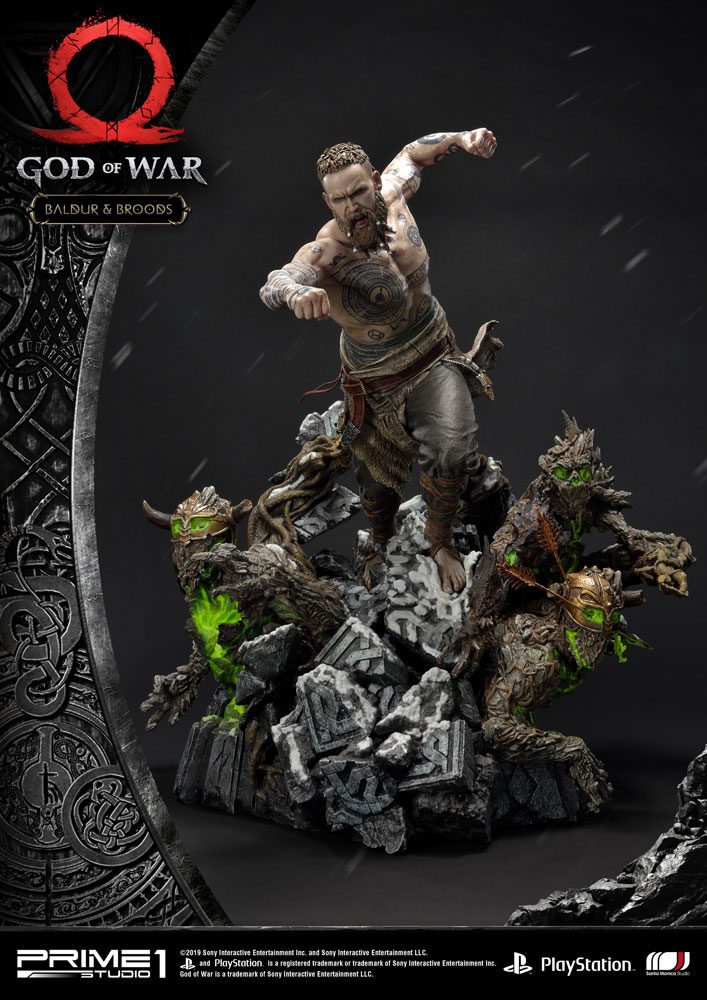 God of War (2018) Statue Baldur & Broods 62 cm 4562471902468