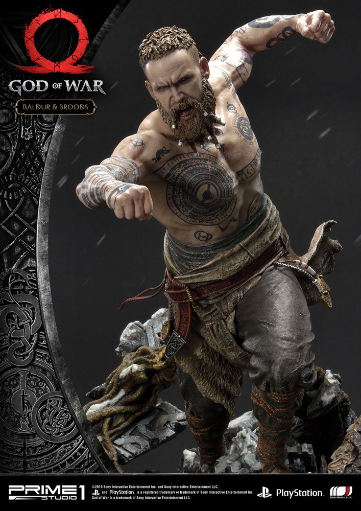 God of War (2018) Statue Baldur & Broods 62 cm 4562471902468