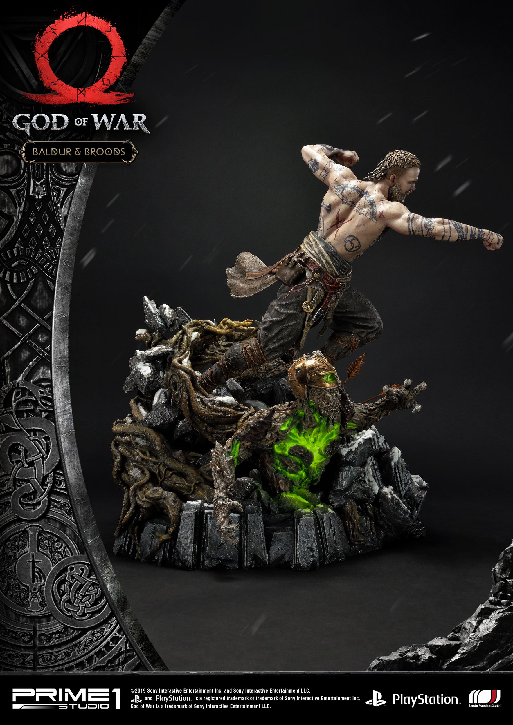 God of War (2018) Statue Baldur & Broods 62 cm 4562471902468