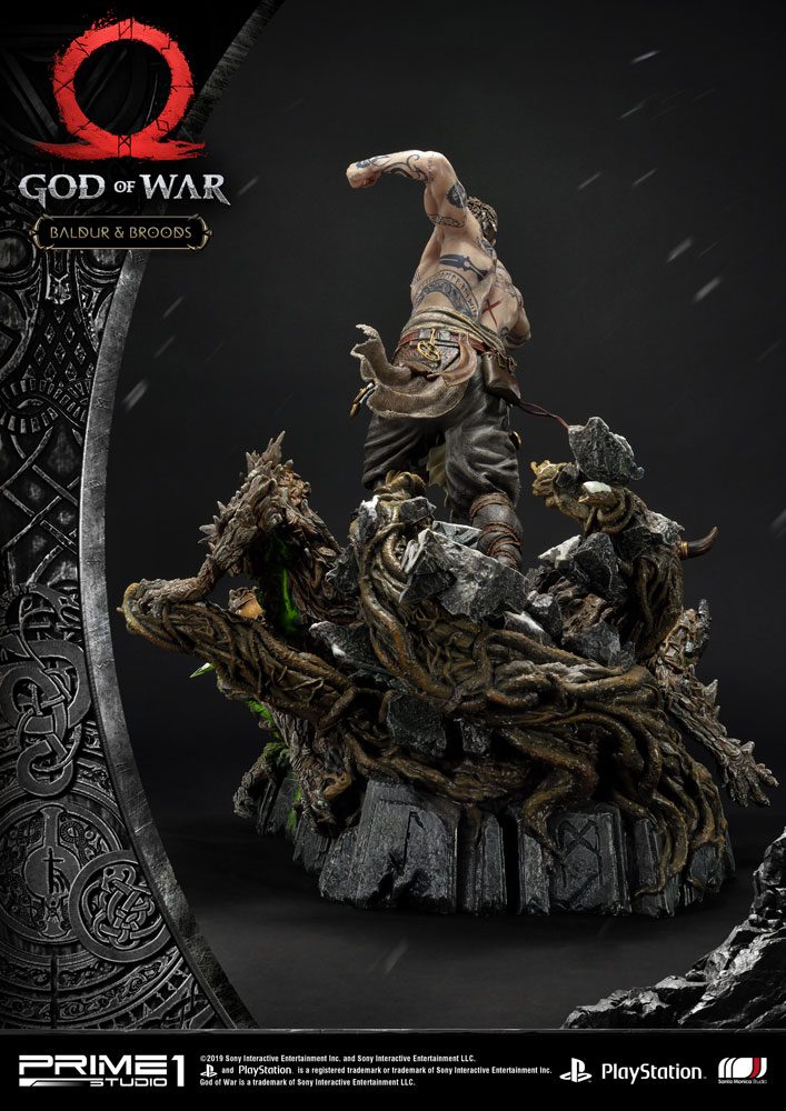 God of War (2018) Statue Baldur & Broods 62 cm 4562471902468