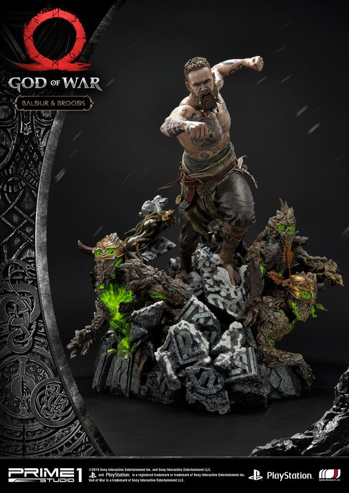 God of War (2018) Statue Baldur & Broods 62 cm 4562471902468