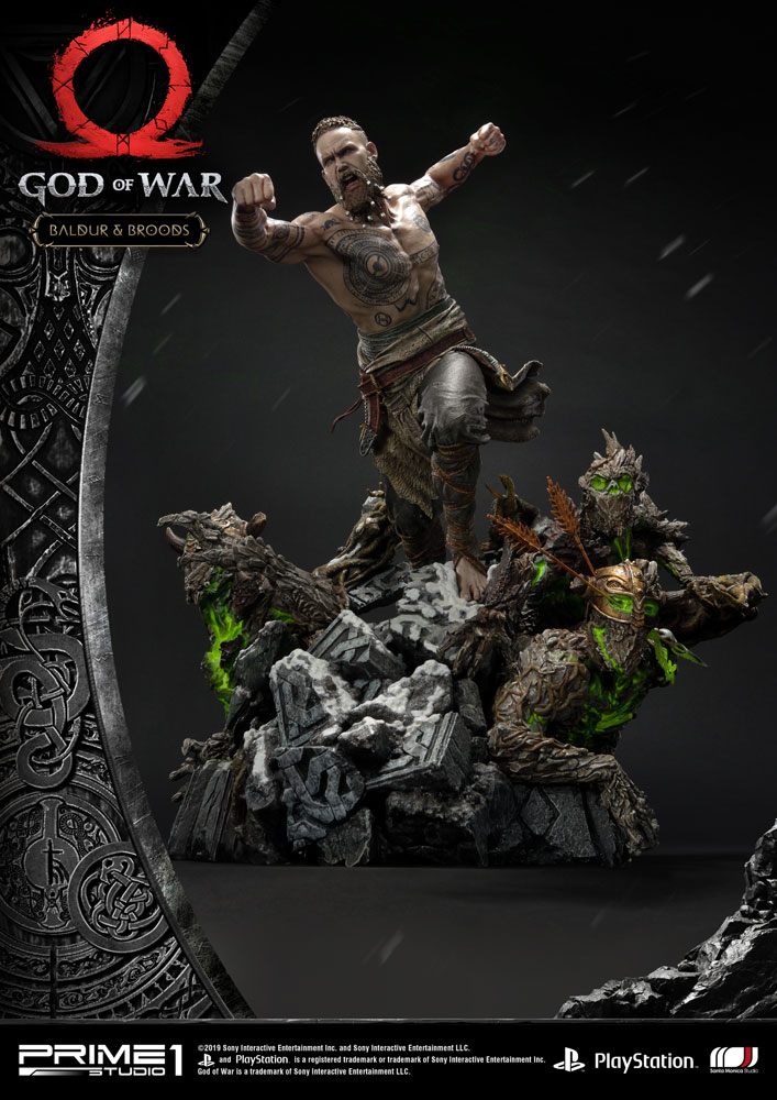 God of War (2018) Statue Baldur & Broods 62 cm 4562471902468