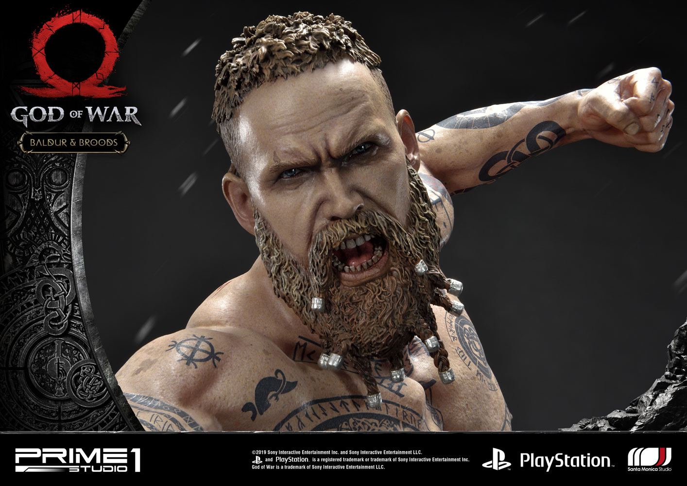 God of War (2018) Statue Baldur & Broods 62 cm 4562471902468