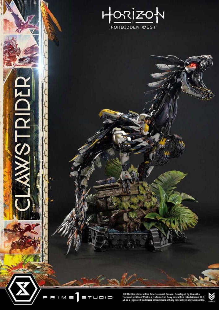 Horizon Forbidden West Ultimate Premium Masterline Series Statue 1/4 Clawstrider Bonus Version 68 cm 4580708049472