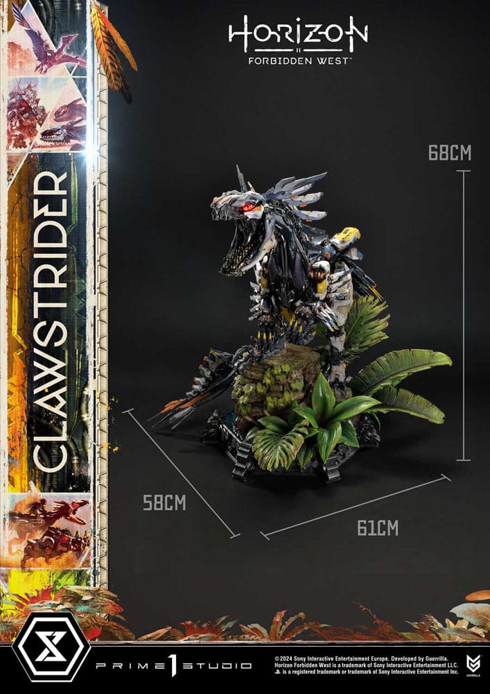 Horizon Forbidden West Ultimate Premium Masterline Series Statue 1/4 Clawstrider Bonus Version 68 cm 4580708049472