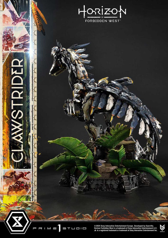 Horizon Forbidden West Ultimate Premium Masterline Series Statue 1/4 Clawstrider Bonus Version 68 cm 4580708049472